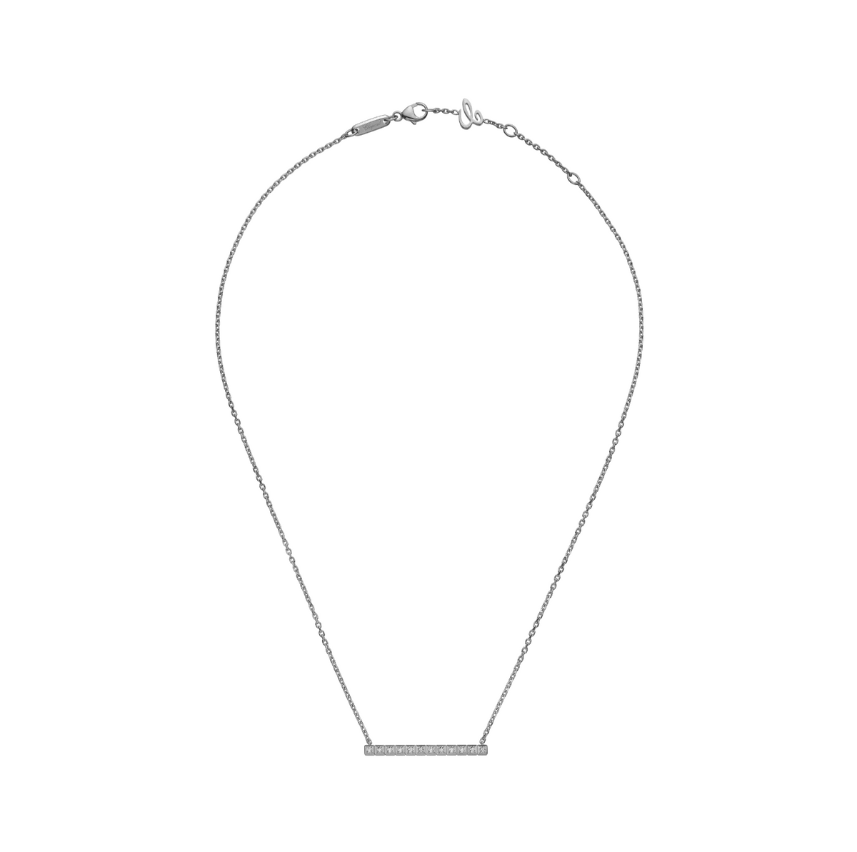 CHOPARD ICE CUBE FULL-SET DIAMONDS NECKLACE
